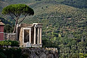 The round, so called 'Temple of Vesta' at Tivoli; a good example of the Corinthian order of the early first century bc. 